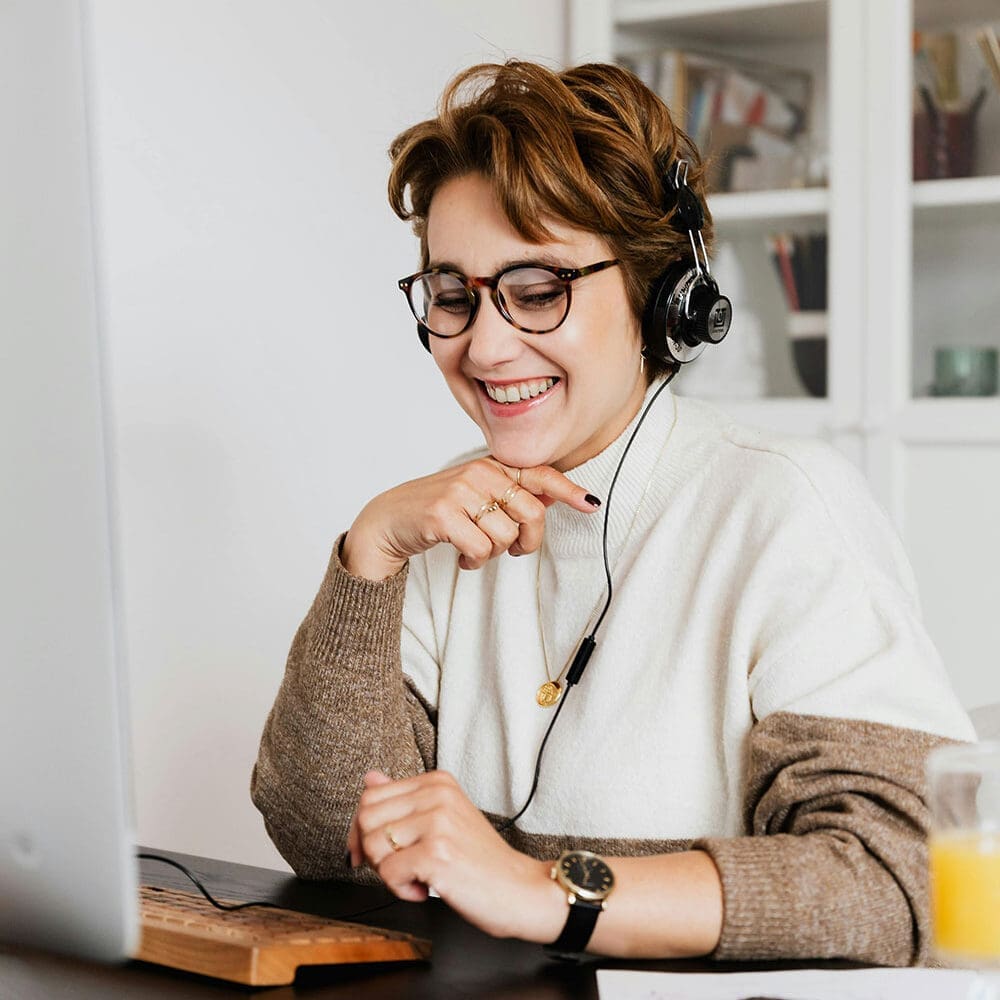 female bookkeeper